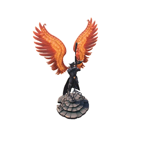 SM_Statue_archangel_with_stand_with_wings Variant